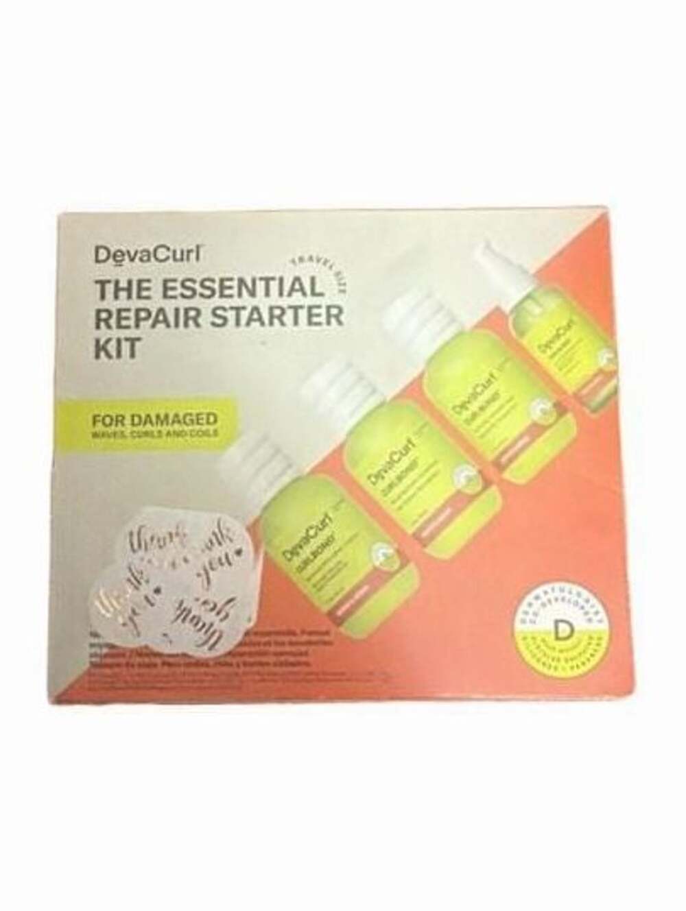 $45.99 MSRP DevaCurl The Essential Repair Starter Kit Travel Size New